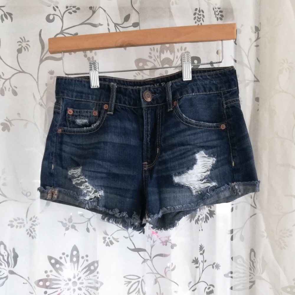 Distressed American Eagle Shorts